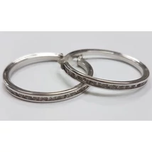 Fehér arany fülbevaló