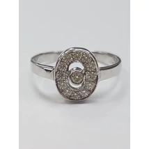 Fehér arany gyémánt gyűrű