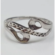 Fehér arany gyűrű