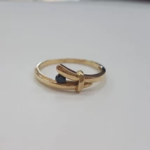 Ónix köves arany gyűrű