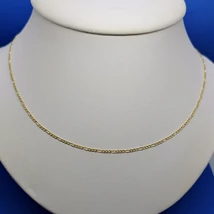 Klasszikus 3+1 szemből kialakított figaró fantázia nevű arany lánc