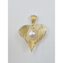 Gyöngyös, szíves medál