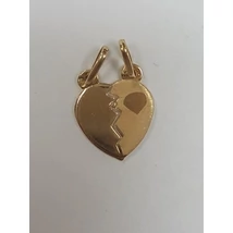 Törhető szív medál