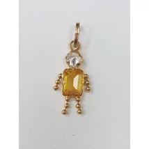 Ember figurás medál