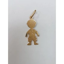 Ember figurás medál