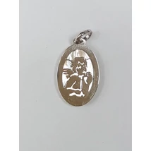 Fehér arany angyal medál