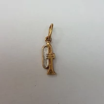 Arany hangszer medál