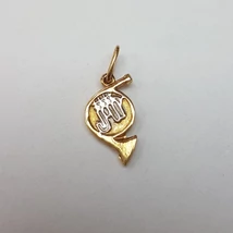 Arany hangszer medál