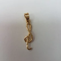 Arany violinkulcs medál