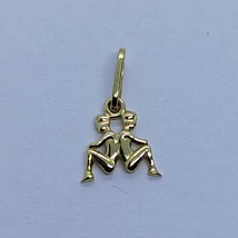 Ikrek horoszkóp arany medál