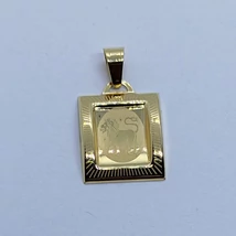 Oroszlán horoszkóp arany medál