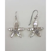 Zománc ezüst fülbevaló