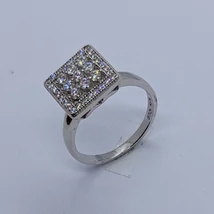 Köves ezüst gyűrű