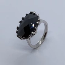 Onix köves ezüst gyűrű