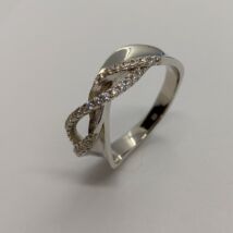 Cirkon köves ezüst gyűrű