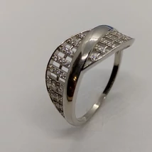 Cirkon köves ezüst gyűrű