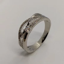 Cirkon köves ezüst gyűrű