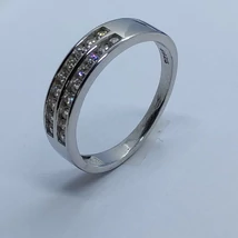 Cirkon köves ezüst gyűrű