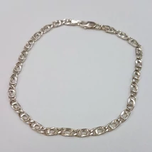 Charles ezüst karlánc