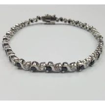 Zafir, Cirkon köves ezüst karlánc