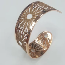 Virágmintás ezüst reif