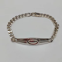 Pancer + lap ezüst karlánc