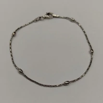 Kígyó ezüst karlánc