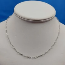 Mintás ezüst lánc