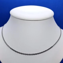 Magas fényű gömb csarles fazonú ezüst lánc