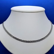 Nyakéknek is megfelelő, állandó viseléshez is alkalmas gyönyörűen csillogó mona lisa fantázia nevű ezüst lánc