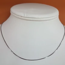 Ezüst, kígyó lánc