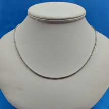 Ezüst, kígyó lánc