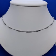 Golyós ezüst lánc