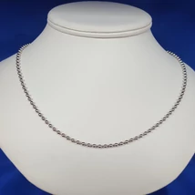 Golyós ezüst lánc