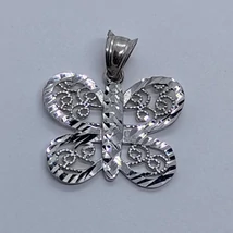 Pillangós ezüst medál