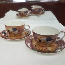 Klimt kétszemélyes teáskészlet Klimt kétszemélyes teáskészlet